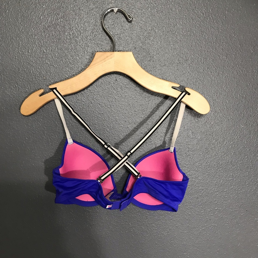 Victoria’s Secret PINK bra 32A royal blue - Picture 3 of 5